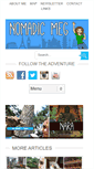 Mobile Screenshot of nomadicmeg.com